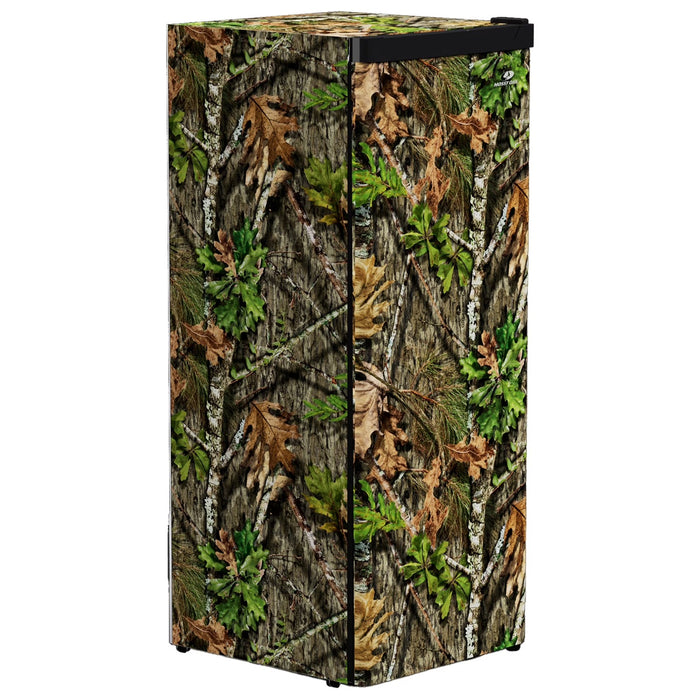 Mossy Oak 7 Cu Ft Upright Freezer, Camouflage – Manual Defrost Freezer for Garage, Hunting, Game Meat Storage, Outdoor Storage