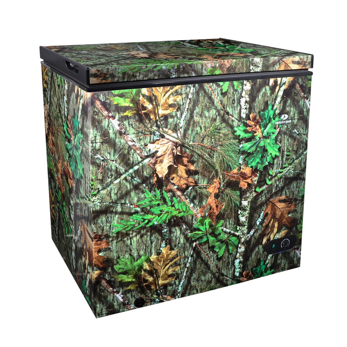 Realtree 7.0 cu. ft. Manual Defrost Chest Freezer in Camouflage Green, Garage Ready